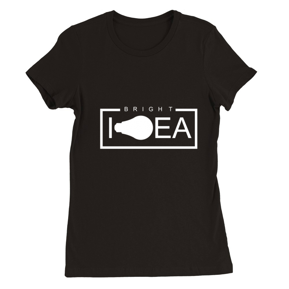 Idea Premium Womens Crewneck T-shirt