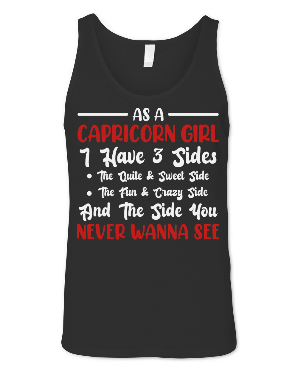 Capricorn Astrology Birthday Capricorn Unisex Jersey Tank