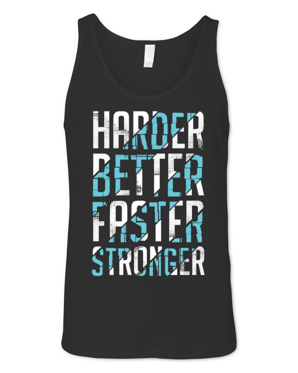 Harder Better Stronger Faster Unisex Jersey Tank