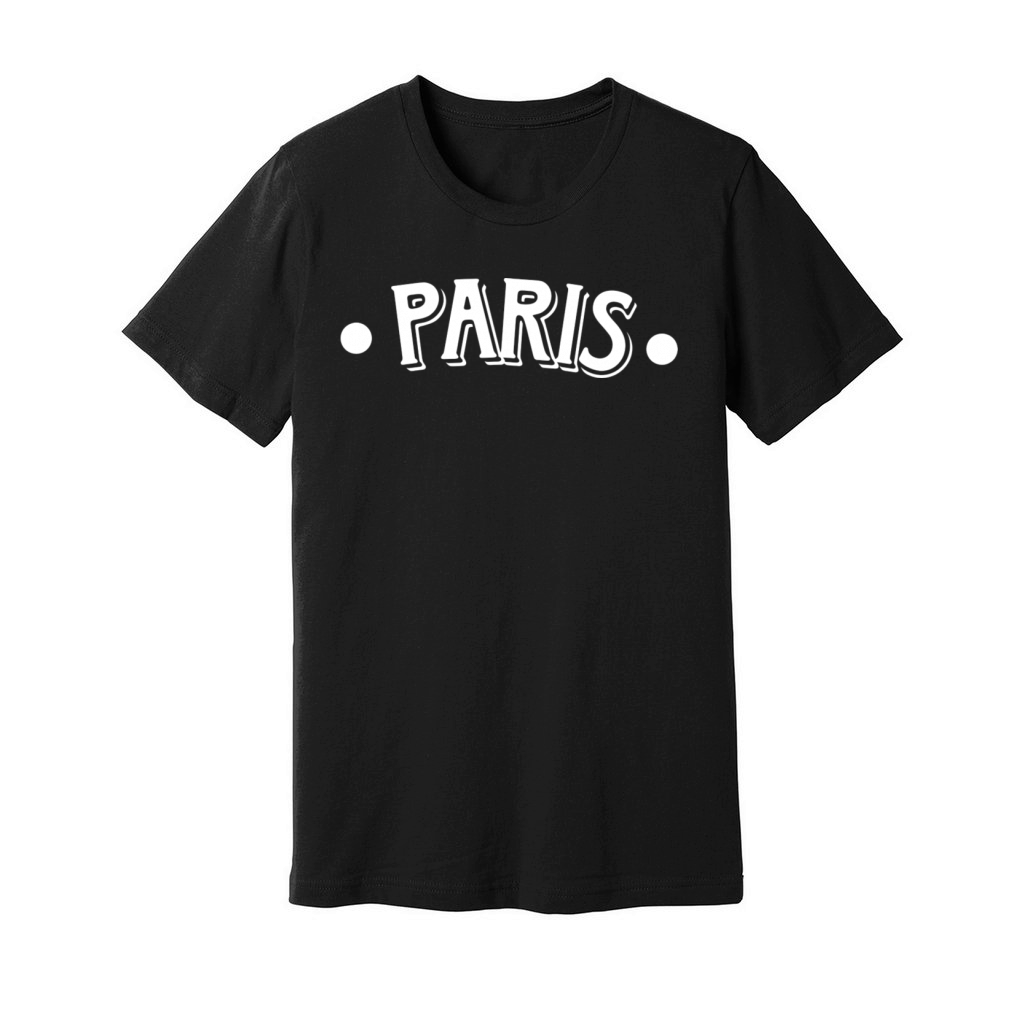 Reathers Jersey Paris White Unisex Jersey Tee