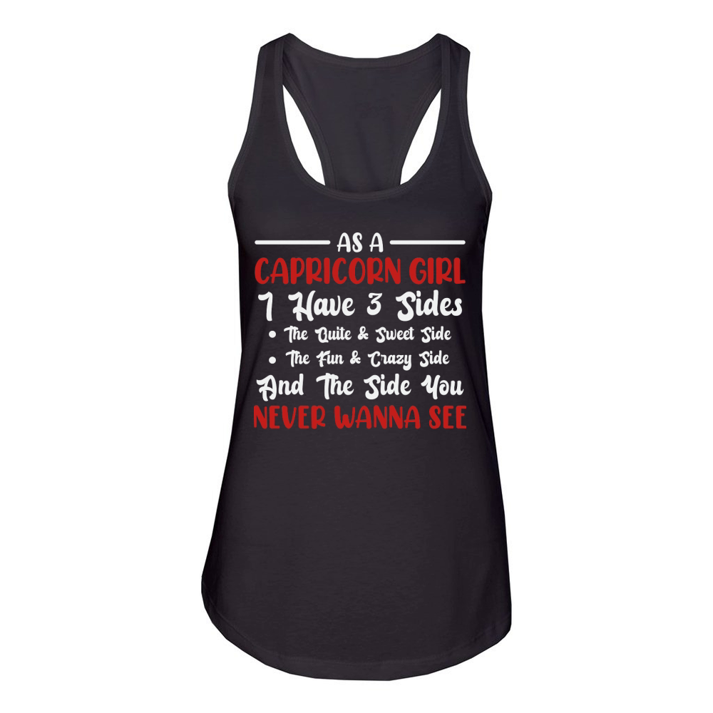 Capricorn Astrology Birthday Capricorn Women's Racerback Tank