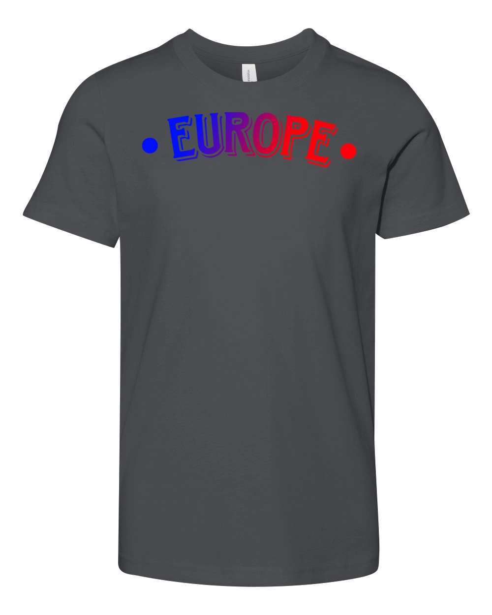 Reathers Jersey Europe Colorful Youth Unisex Jersey Tee