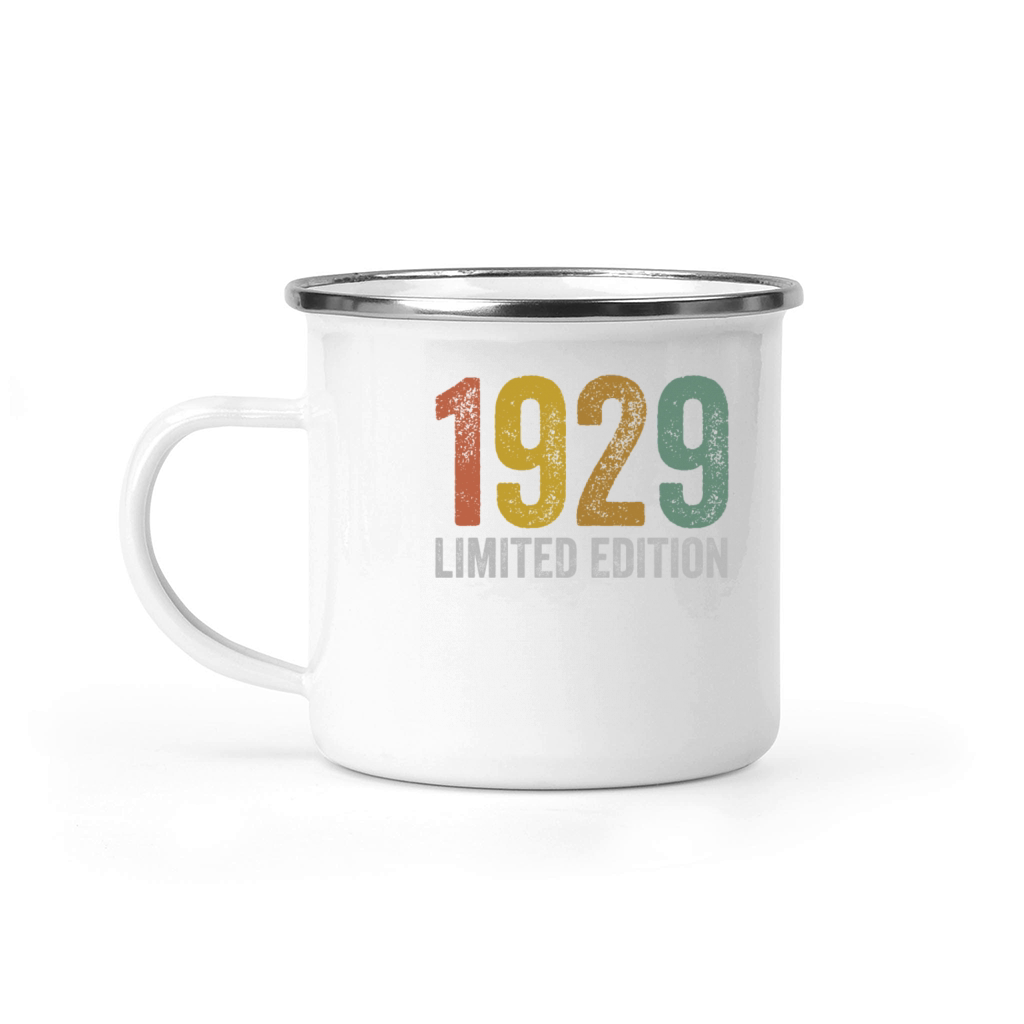 Birthday 1929 Limited Edition Camping Mug