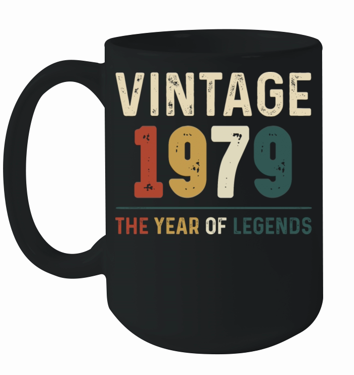 45 Years Old Vintage 1979 45th Birthday Gifts Ceramic Mug