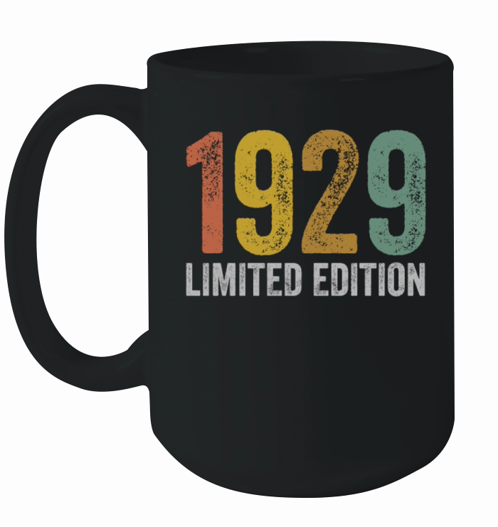 Birthday 1929 Limited Edition Ceramic Mug