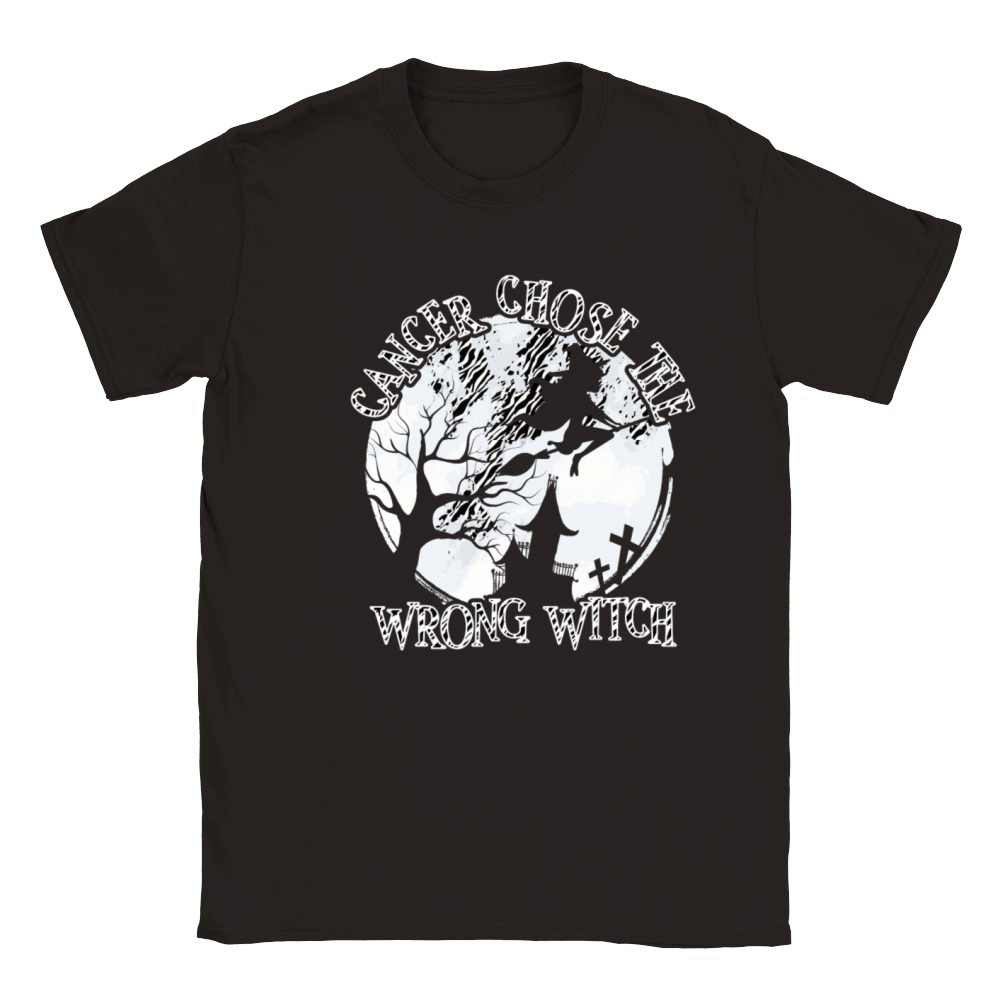 Cancer Witch Zebra Neuroendocrine Cancer Classic Kids Crewneck T-shirt
