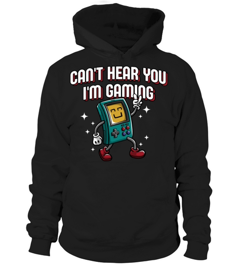 Cant Hear You Im Gaming Introvert Gamer Antisocial Hoodie Unisex