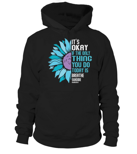 Mental Health Warrior Purple and Teal Hoodie Unisex