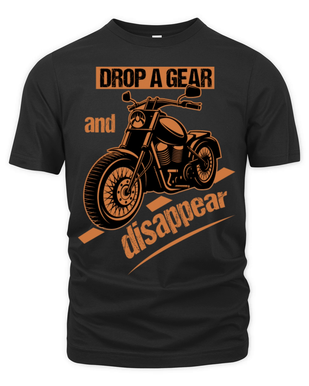 Drop A Gear And Disappear Organic Unisex T-shirt