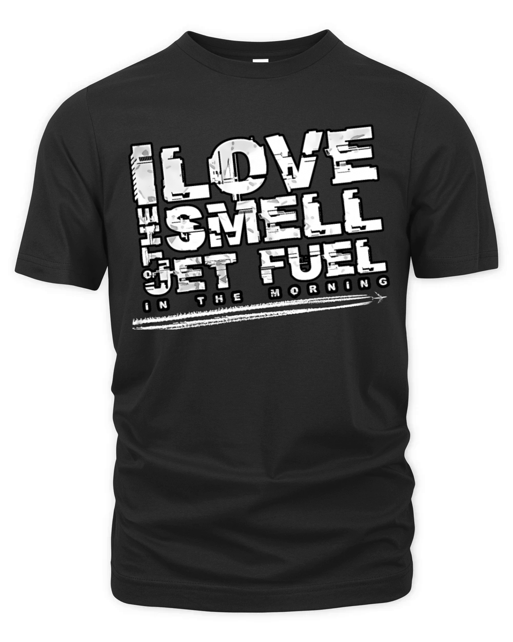 I love the smell of jet fuel in the morning Organic Unisex T-shirt