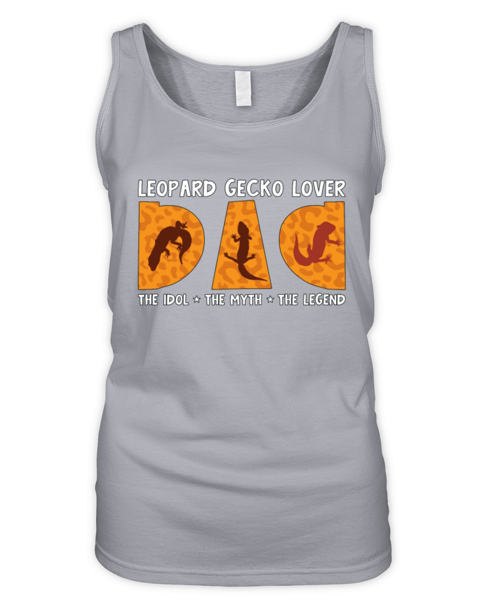 Leopard Gecko Lover Dad The Idol The Gecko Owner Organic Women's Tank Top