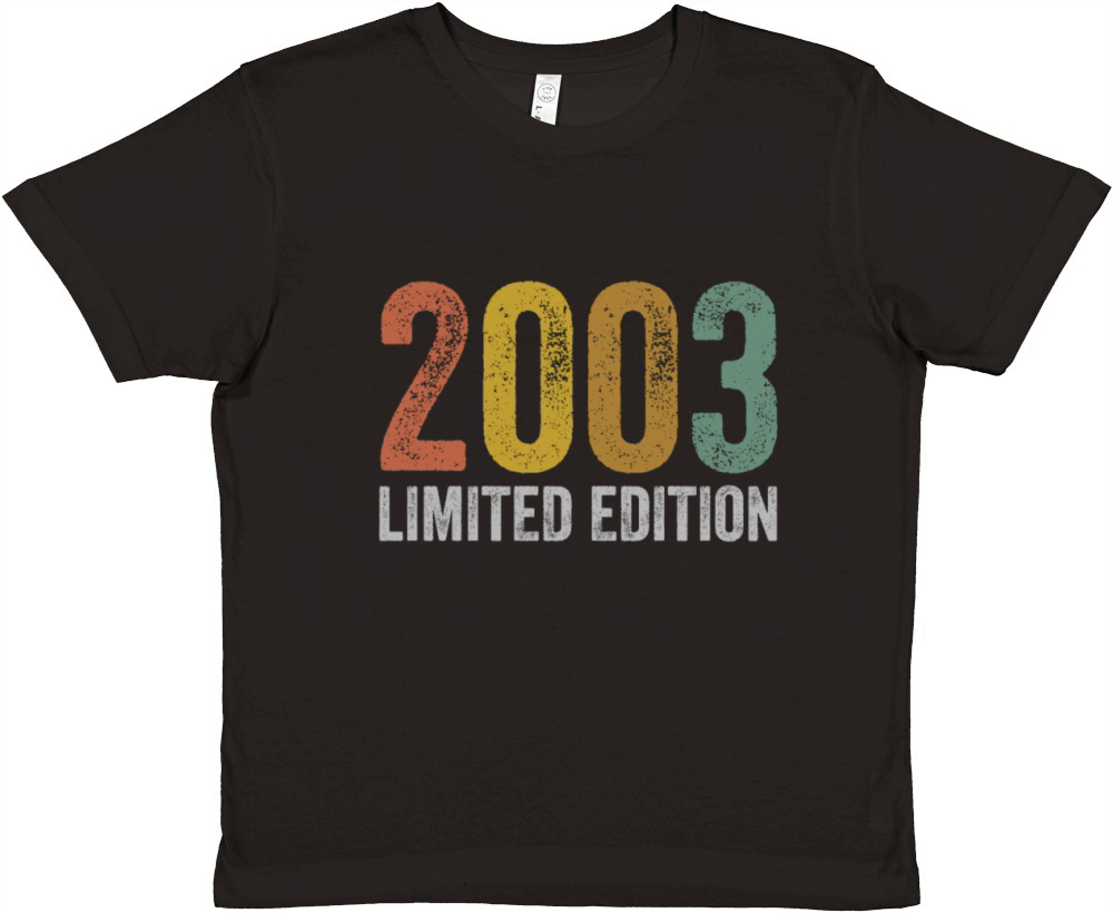 Birthday 2003 Limited Edition Premium Kids Crewneck T-shirt