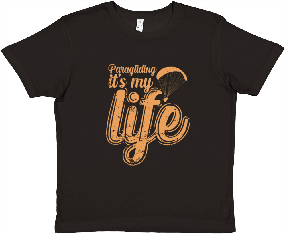 Paragliding is my Life Extreme Sport Premium Kids Crewneck T-shirt