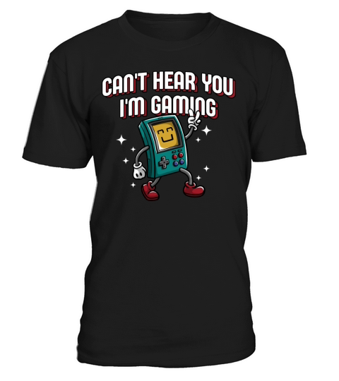 Cant Hear You Im Gaming Introvert Gamer Antisocial T-Shirt Unisex