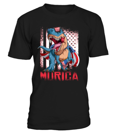 Murica 4th of July pride tee with rex T-Shirt Unisex