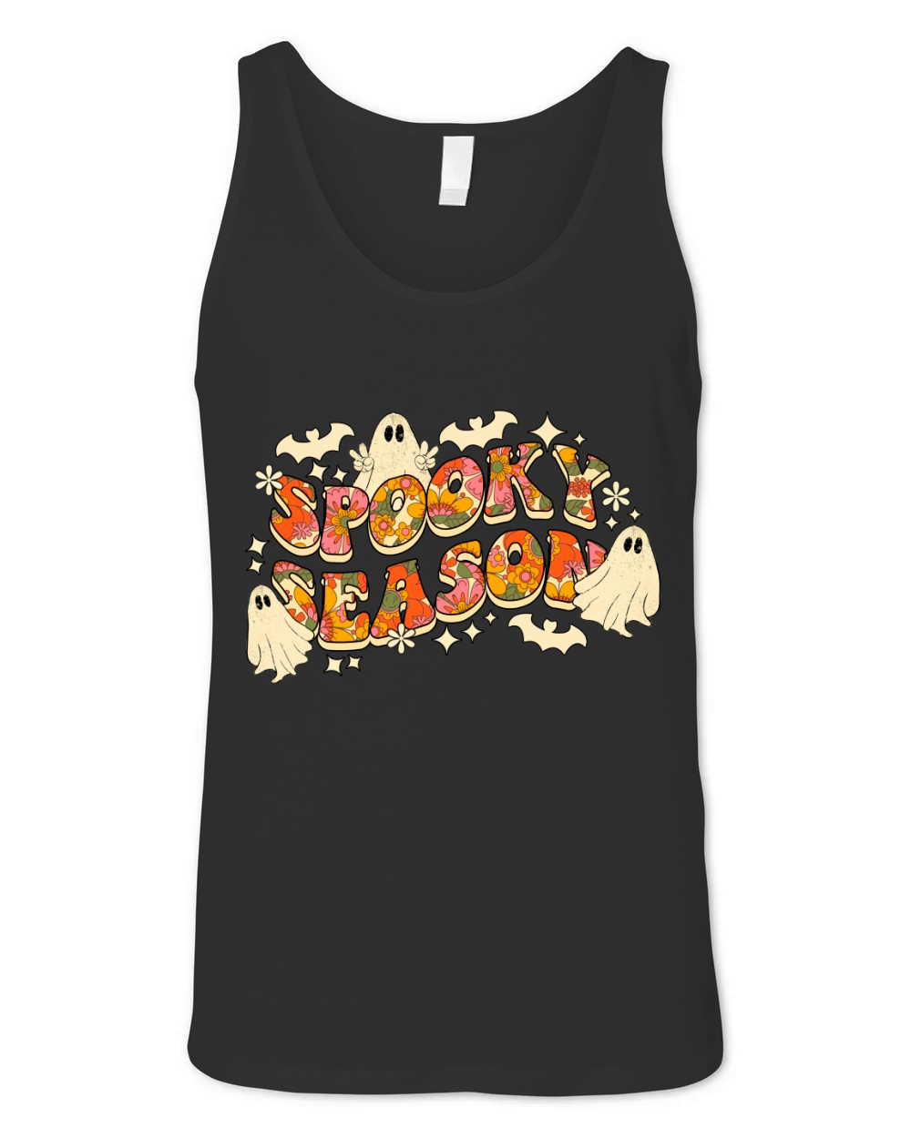 Spooky Season Halloween T Shirt Cute Halloween Shirts Unisex Jersey Tank