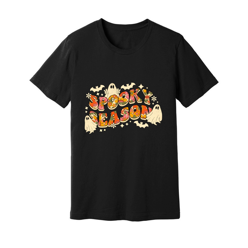 Spooky Season Halloween T Shirt Cute Halloween Shirts Unisex Jersey Tee
