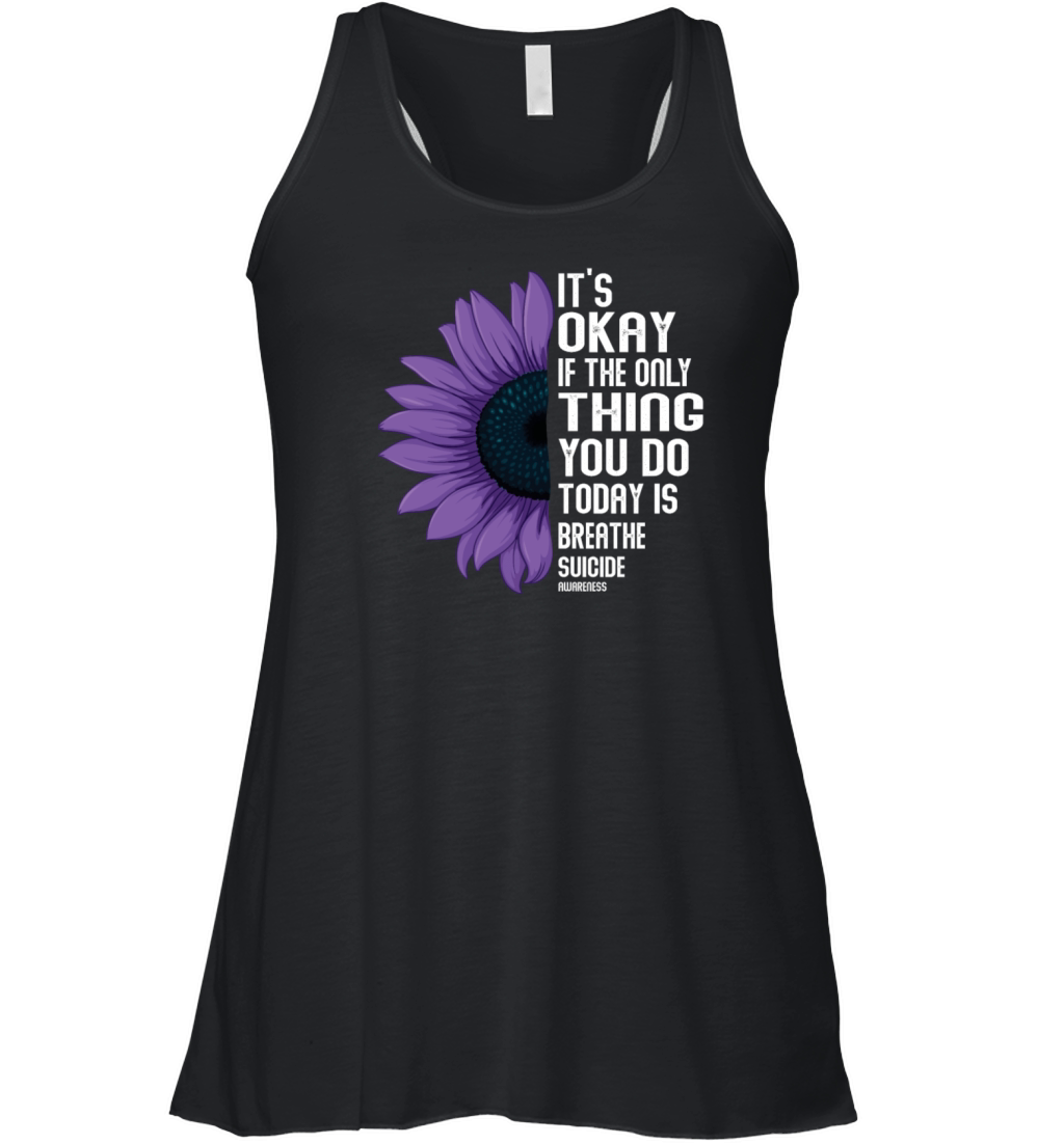 Suicide Prevention Awareness Women's Flowy Tank Top