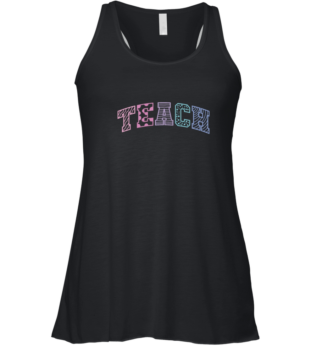 Teach Profession Teacher School Teaching Women's Flowy Tank Top