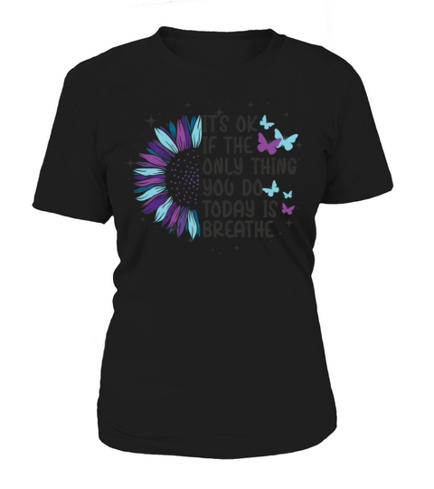 Mental Health Warrior Purple and Teal Women's T-Shirt
