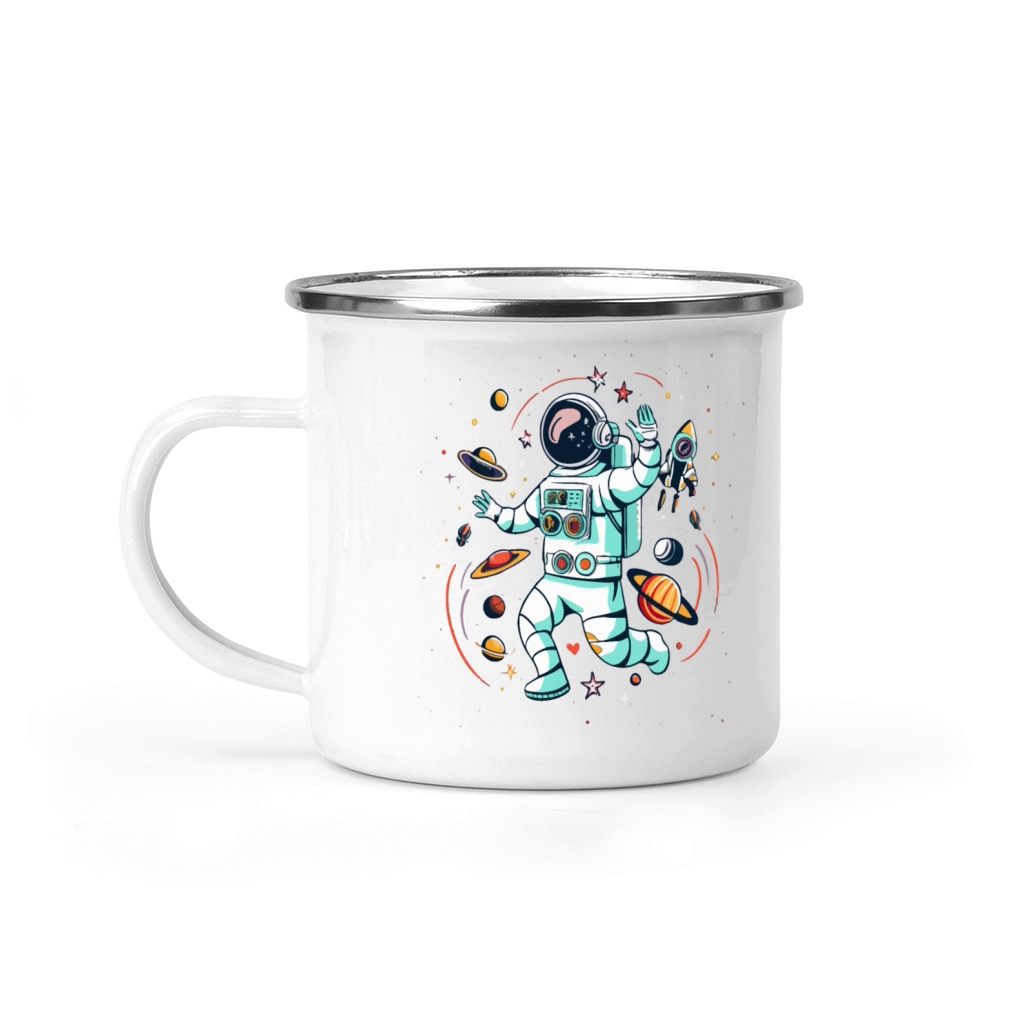 Space Adventure Camping Mug