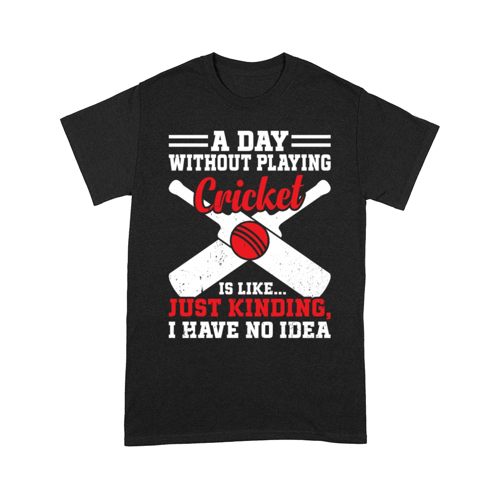 A Day Without Playing Cricket Is Like - Cricket Cr Comfort T-shirt