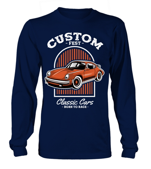 Classic Car Custom Fest Long sleeved Unisex