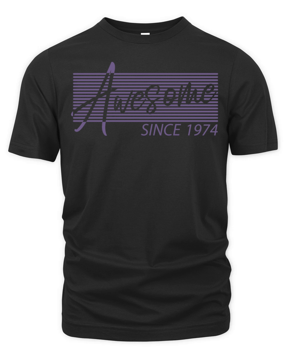 Awesome since 1974 50th birthday retro Organic Unisex T-shirt
