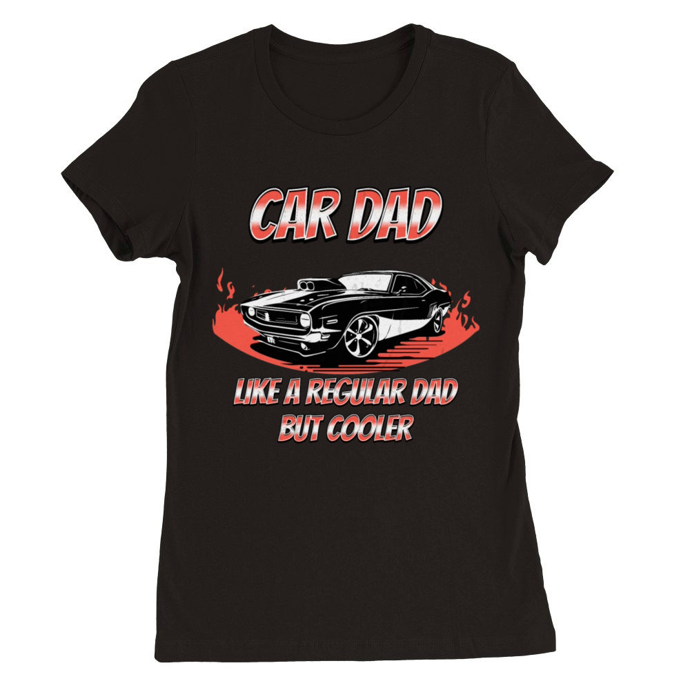 Classic muscle car Premium Womens Crewneck T-shirt