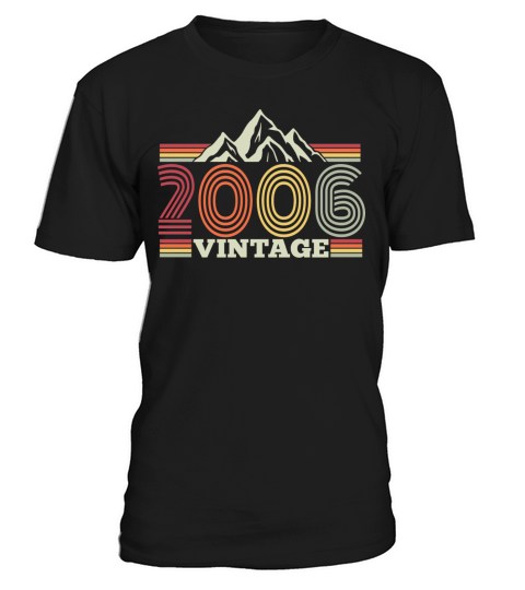 18th Birthday Vintage Mountains Hiking T-Shirt Unisex
