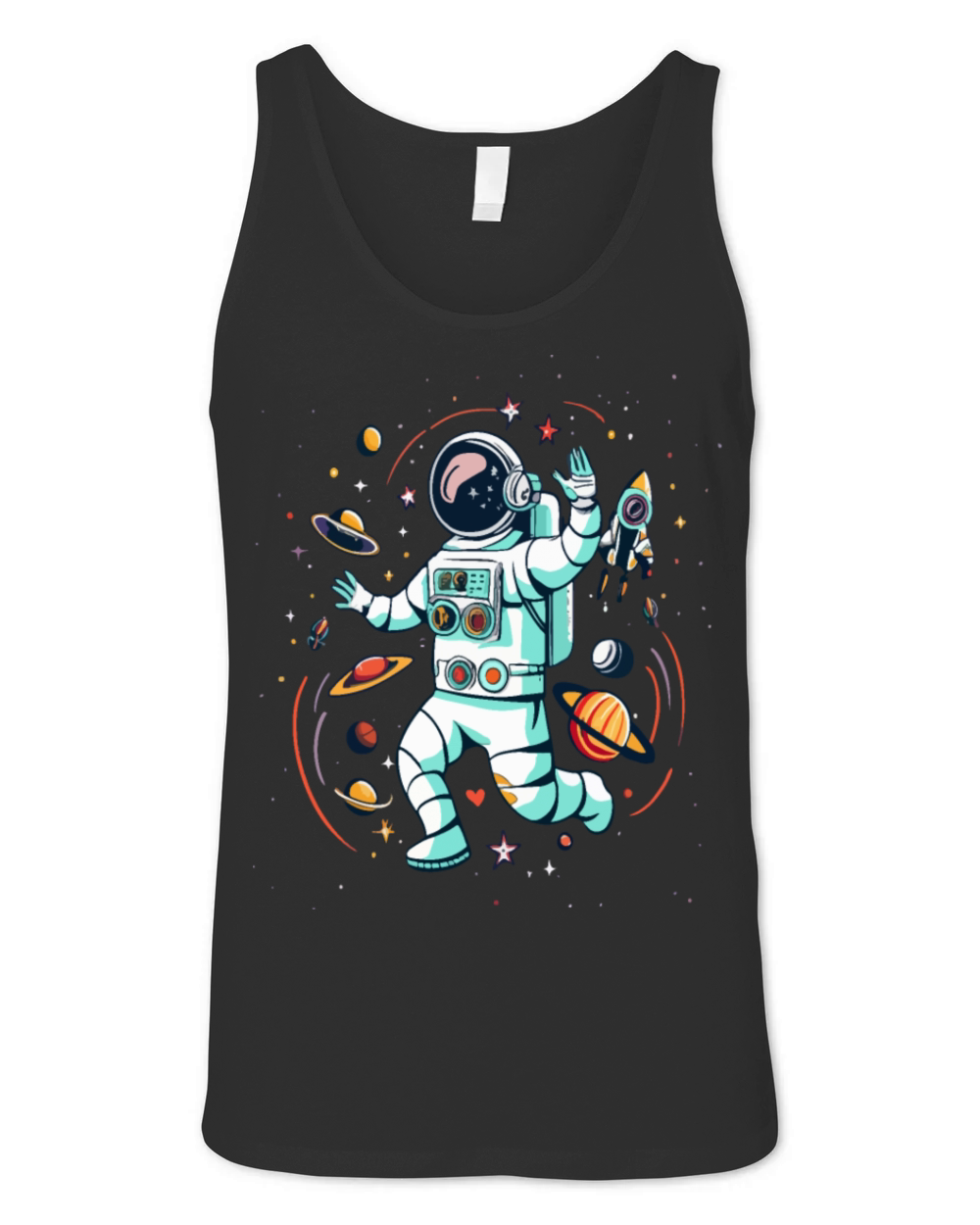 Space Adventure Unisex Jersey Tank