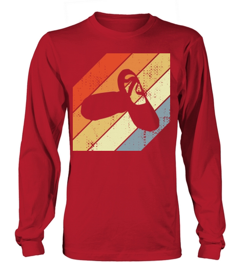 Ballet Shoes Vintage Look Long sleeved Unisex