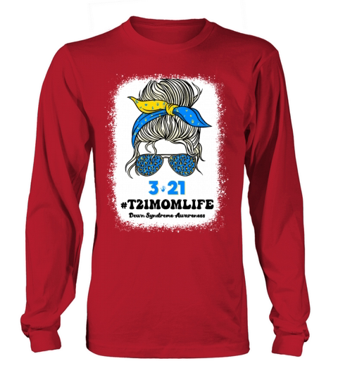 T21 World Down Syndrome Day 321 Awareness Support Long sleeved Unisex