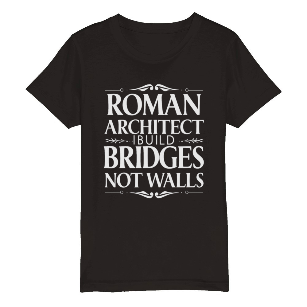 Julius Caesar Roman History Roman Empire Gladiator Organic Kids Crewneck T-shirt