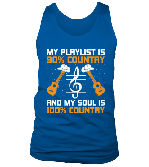 County Music Vintage Music Lover Western Country C Tank Top Unisex