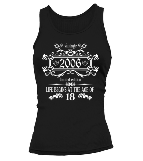 18th birthday vintage 2006 vintage Tank top Woman