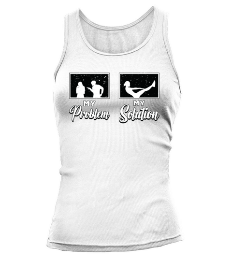 Pilates Lover My Problem My Pictogram Mom Dad Tank top Woman