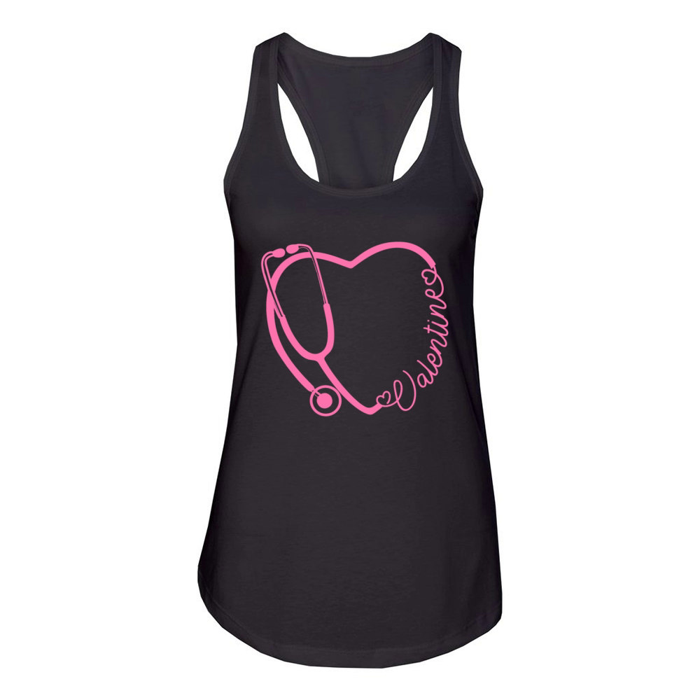 Funny Doctors And Nurses Women's Racerback Tank