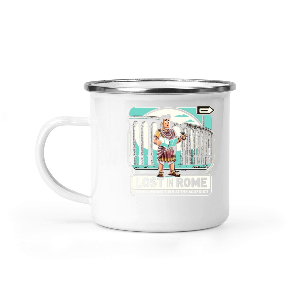 Julius Caesar Roman History Roman Empire Gladiator Camping Mug