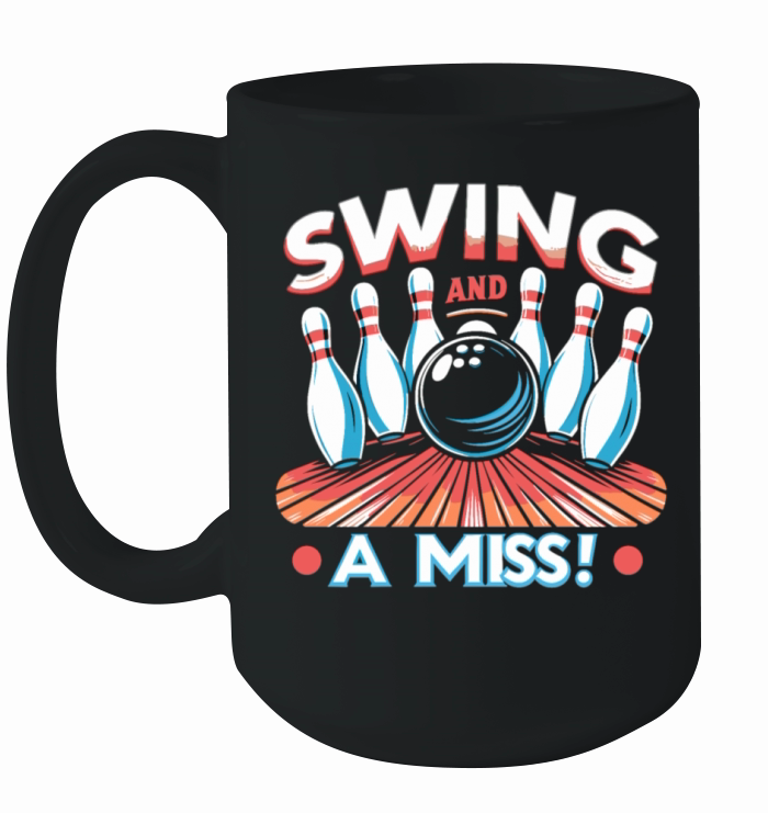 Funny Bowling Team Bowler Strike Bowling Club Ceramic Mug