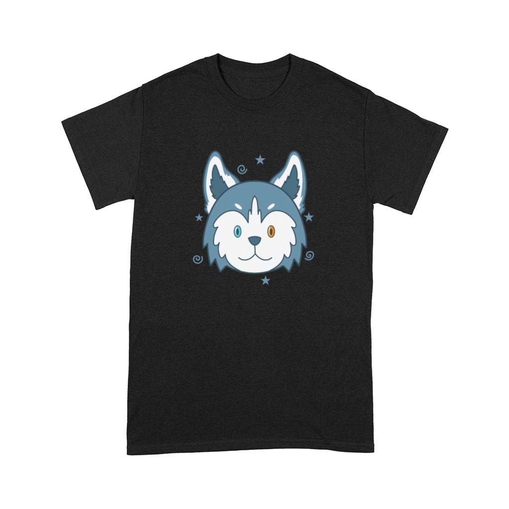 Husky sled Dog with colorful Eye Colors Comfort T-shirt