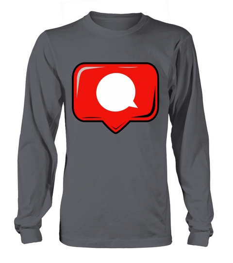 Speech bubble - comment gift idea Long sleeved Unisex