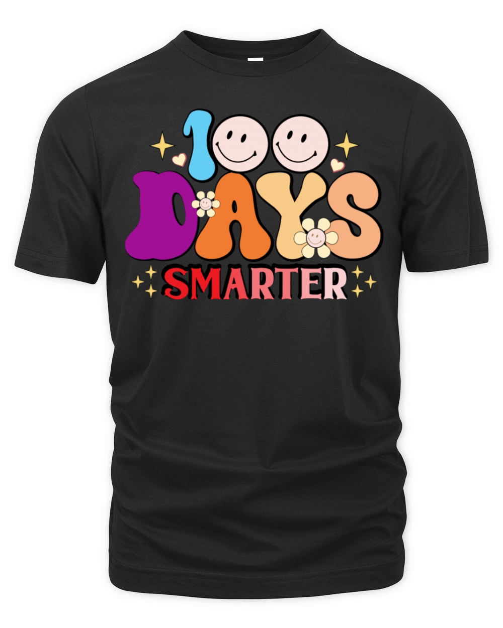 100 Days Smarter Organic Unisex T-shirt