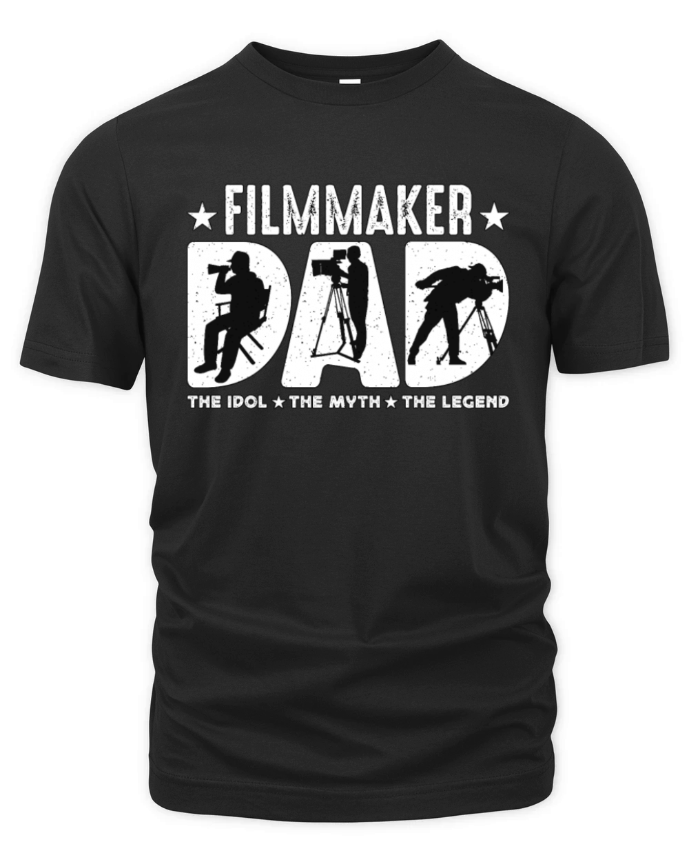 Filmmaker Dad The Idol The Myth The Movie Director Organic Unisex T-shirt