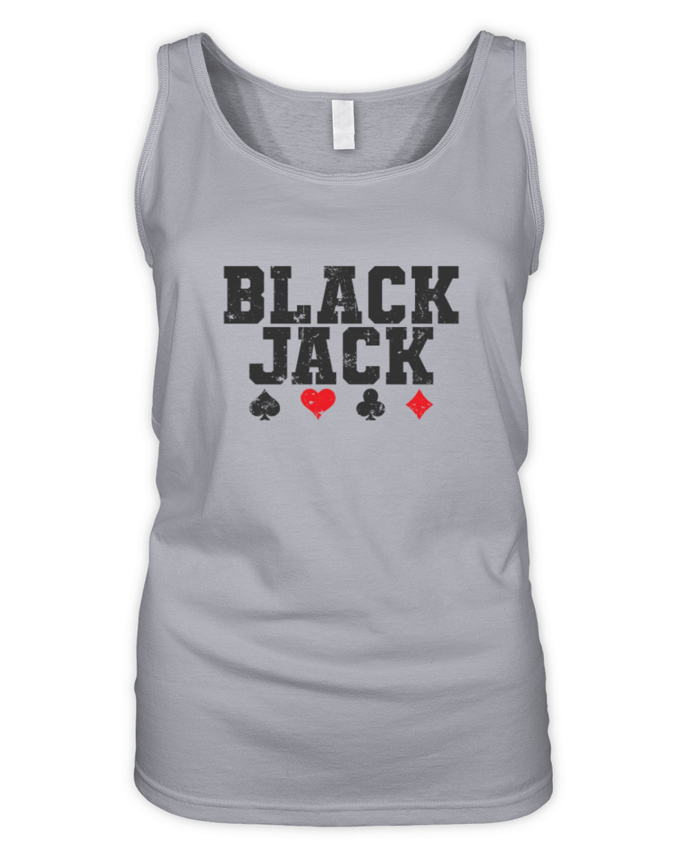 Blackjack USA Card Game Casino USA Organic Women's Tank Top