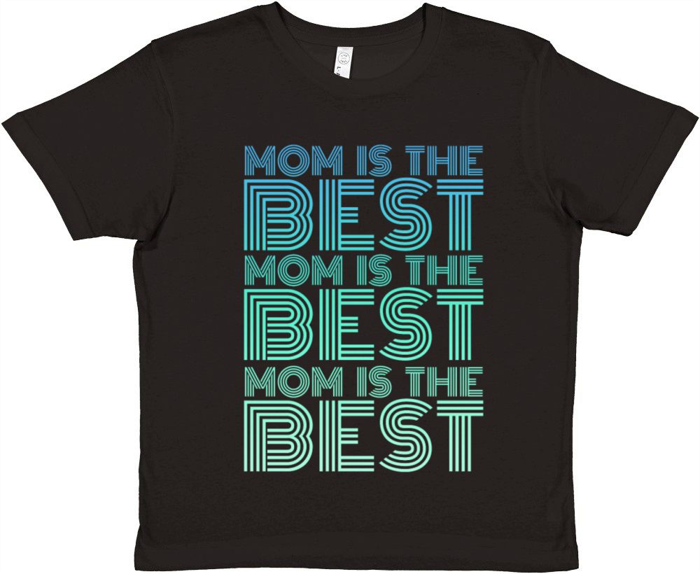 Mom is the Best Vintage Premium Kids Crewneck T-shirt