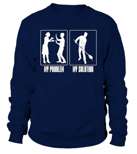 Glassblower My Problem My Solution Pictogram Dad Sweatshirt Unisex
