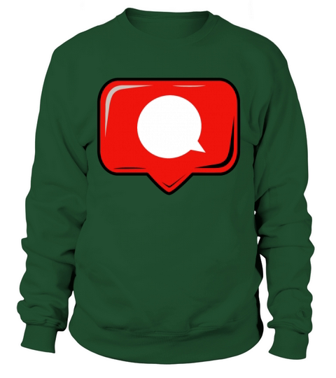Speech bubble - comment gift idea Sweatshirt Unisex