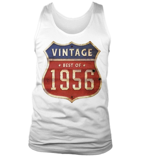68 Years Old Vintage 1956 Limited Edition 68th Tank Top Unisex