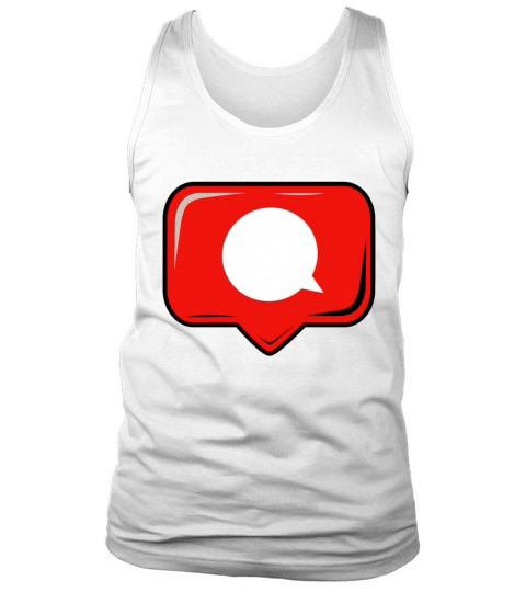 Speech bubble - comment gift idea Tank Top Unisex